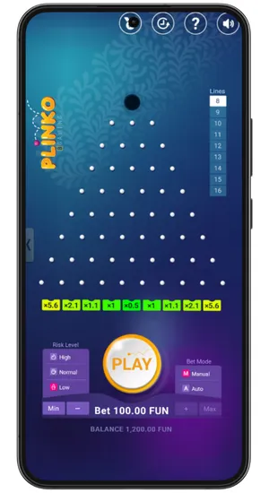 Plinko gameplay