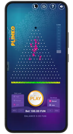Plinko mobile version